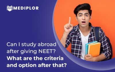 Can I study abroad after giving NEET? What are the criteria and option after that?