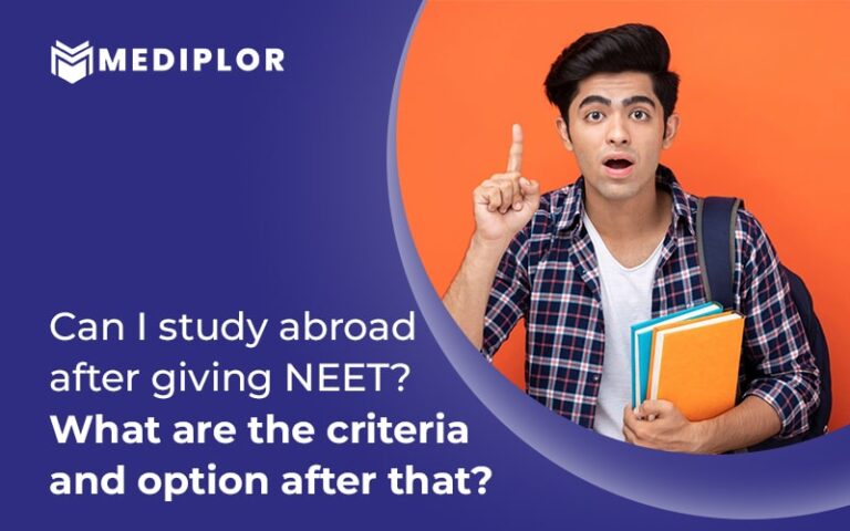 Can I study abroad after giving NEET