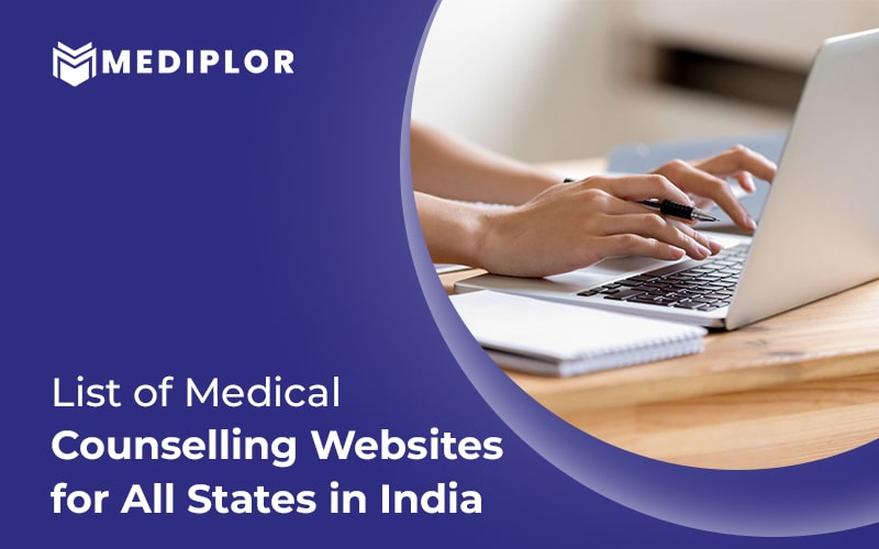 List of Medical Counselling Websites for All States of India