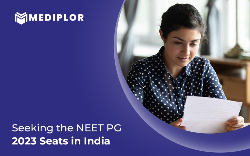 Seeking the NEET PG 2023 Seats in India